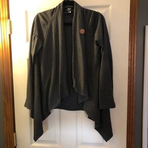 Grey LS Cardigan